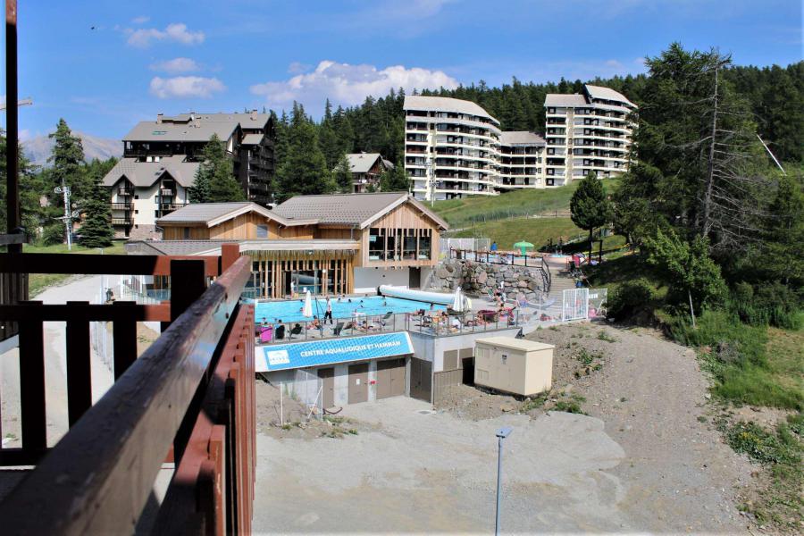 Holiday in mountain resort 2 room apartment 4 people (51II) - Résidence les Chabrières II - Risoul - Balcony