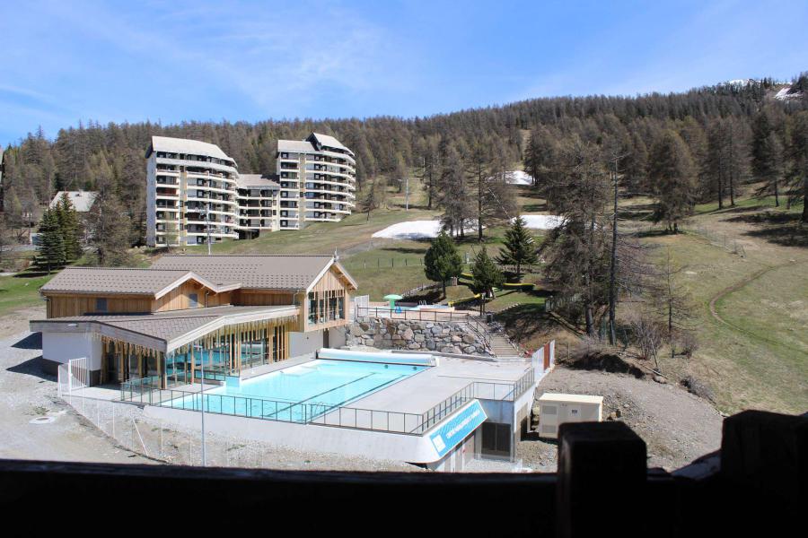 Vacances en montagne Appartement 2 pièces 4 personnes (66II) - Résidence les Chabrières II - Risoul - Balcon