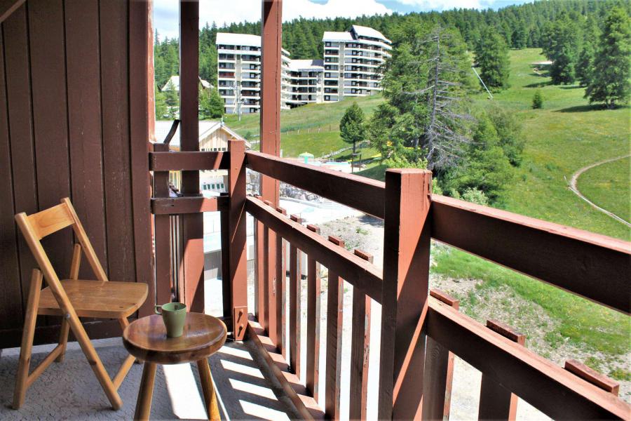 Vacances en montagne Appartement duplex 3 pièces 6 personnes (61II) - Résidence les Chabrières II - Risoul - Balcon