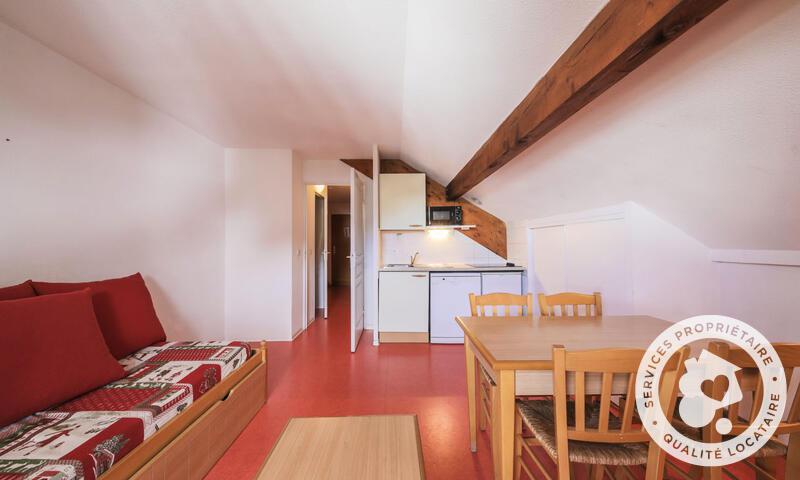 Location au ski Appartement 1 pièces 4 personnes (Confort 26m²) - Résidence les Chalets D'aurouze - Maeva Home - La Joue du Loup - Séjour
