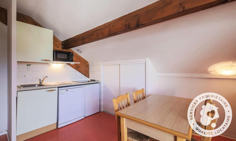 Skiverleih 1-Zimmer-Appartment für 4 Personen (Confort 26m²) - Résidence les Chalets D'aurouze - Maeva Home - La Joue du Loup - Kochnische