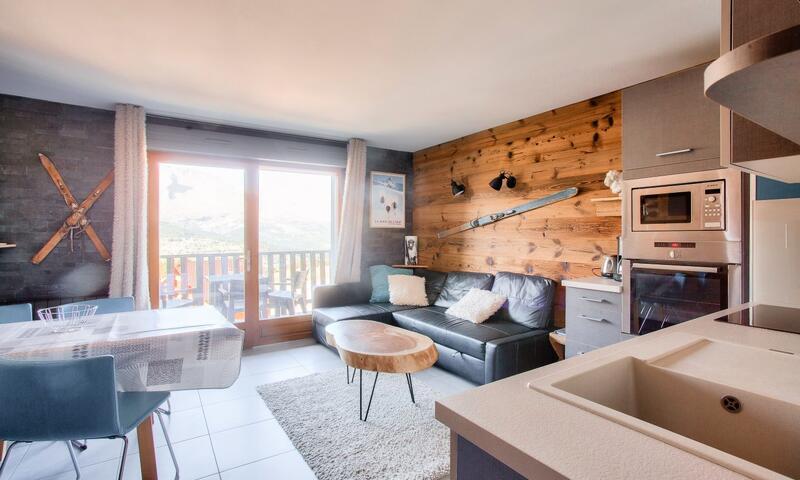 Аренда на лыжном курорте Апартаменты 2 комнат 6 чел. (Budget 30m²) - Résidence les Chalets D'aurouze - Maeva Home - La Joue du Loup - летом под открытым небом