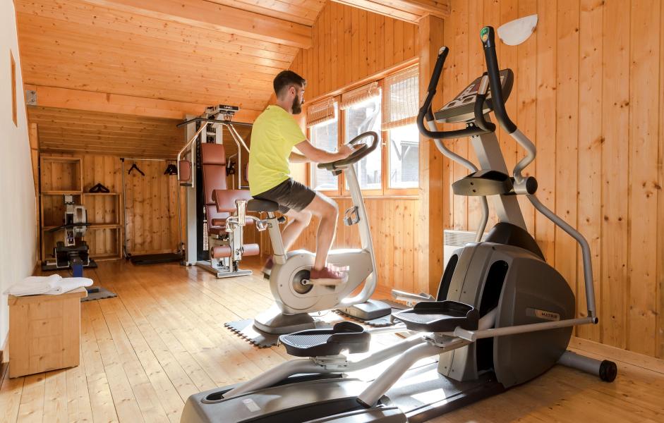 Holiday in mountain resort Résidence les Chalets d'Evian - Thollon les Mémises - Fitness room