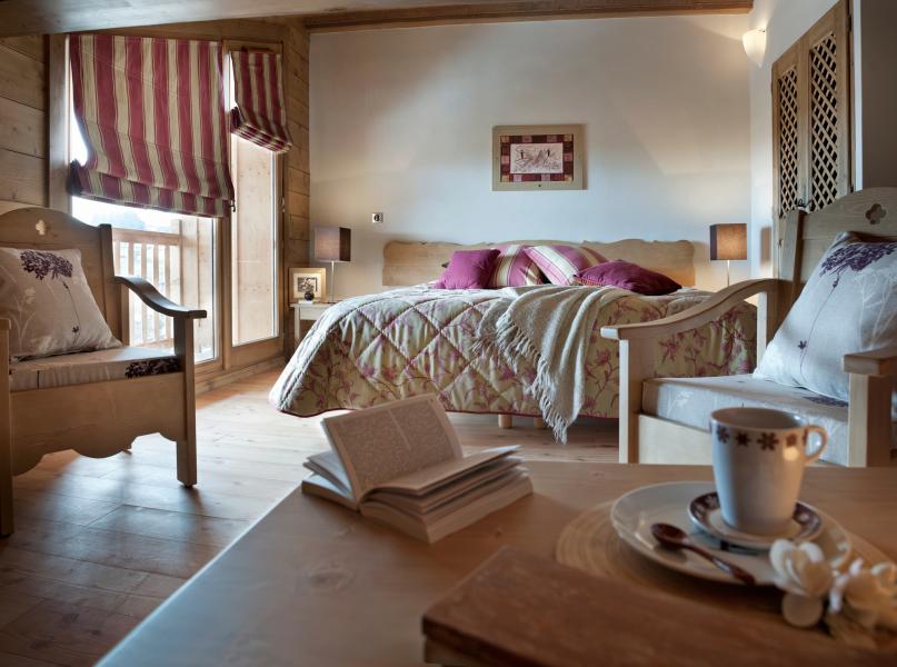 Holiday in mountain resort Résidence les Chalets de Jouvence - Les Carroz - Bedroom
