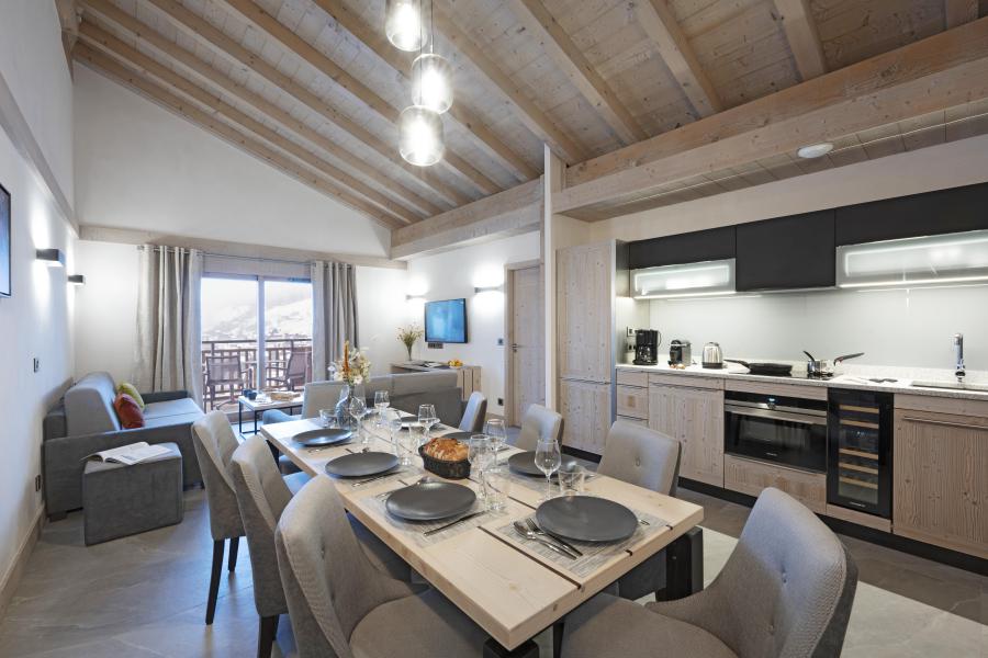 Holiday in mountain resort 4 room apartment 8 people - Résidence les Chalets de Joy - Le Grand Bornand - Table