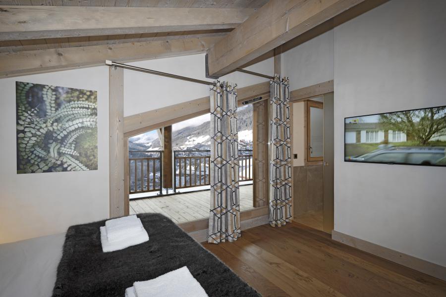 Holiday in mountain resort 4 room duplex apartment 8 people - Résidence les Chalets de Joy - Le Grand Bornand - Bedroom