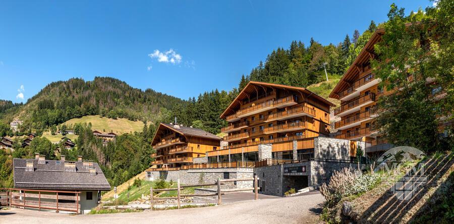Vacances en montagne Appartement 2 pièces 4 personnes - Résidence les Chalets de Joy - Le Grand Bornand - Extérieur été