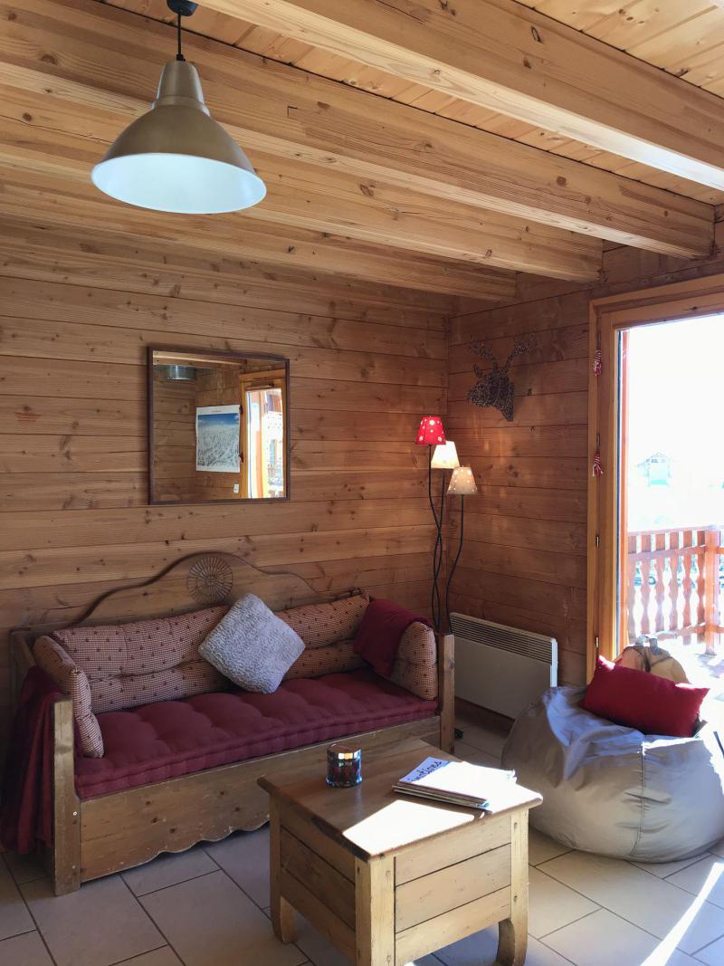 Urlaub in den Bergen Duplex Wohnung 4 Zimmer 7 Personnen (2) - Résidence les Chalets de la Toussuire - La Toussuire - Wohnzimmer