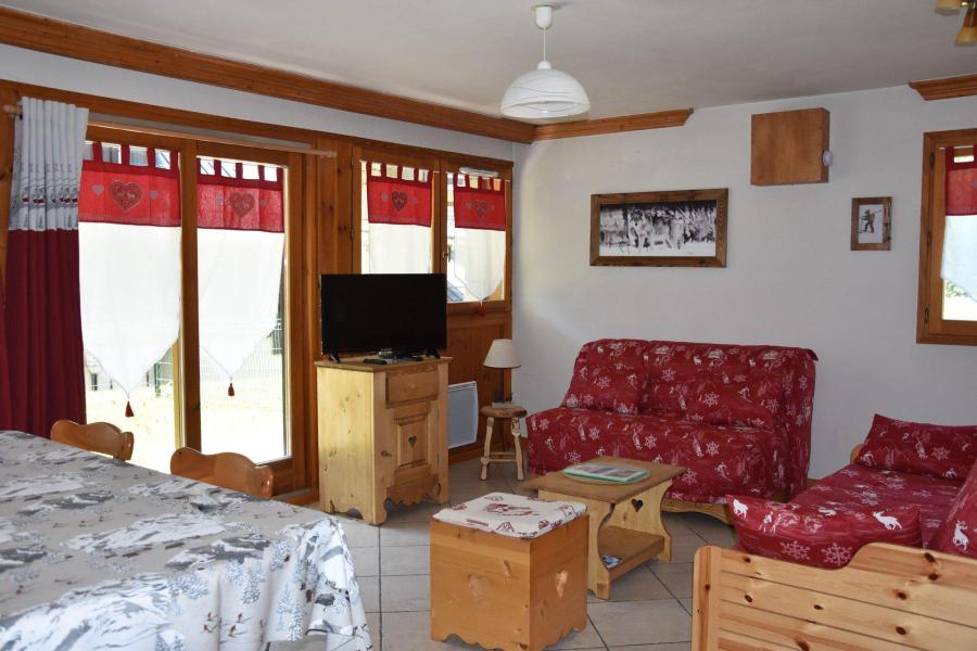 Urlaub in den Bergen 3-Zimmer-Appartment für 6 Personen (1) - Résidence les Chalets de Napremont - Pralognan-la-Vanoise - Wohnzimmer