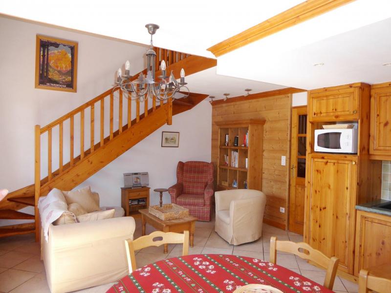 Vacaciones en montaña Apartamento 5 piezas mezzanine para 6 personas (11) - Résidence les Chalets de Napremont - Pralognan-la-Vanoise - Estancia