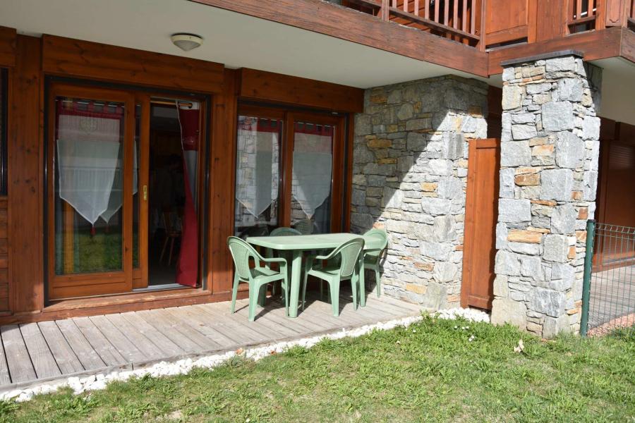 Vakantie in de bergen Appartement 3 kamers 6 personen (1) - Résidence les Chalets de Napremont - Pralognan-la-Vanoise - Terras