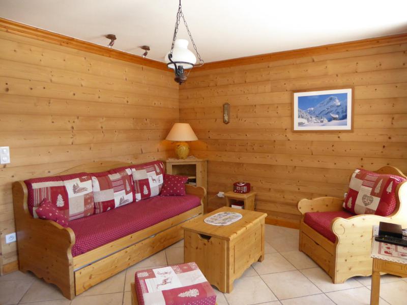 Vakantie in de bergen Appartement 3 kamers 6 personen (6) - Résidence les Chalets de Napremont - Pralognan-la-Vanoise - Woonkamer