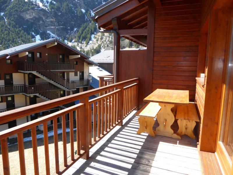 Vakantie in de bergen Appartement 5 kamers mezzanine 6 personen (11) - Résidence les Chalets de Napremont - Pralognan-la-Vanoise - Terras