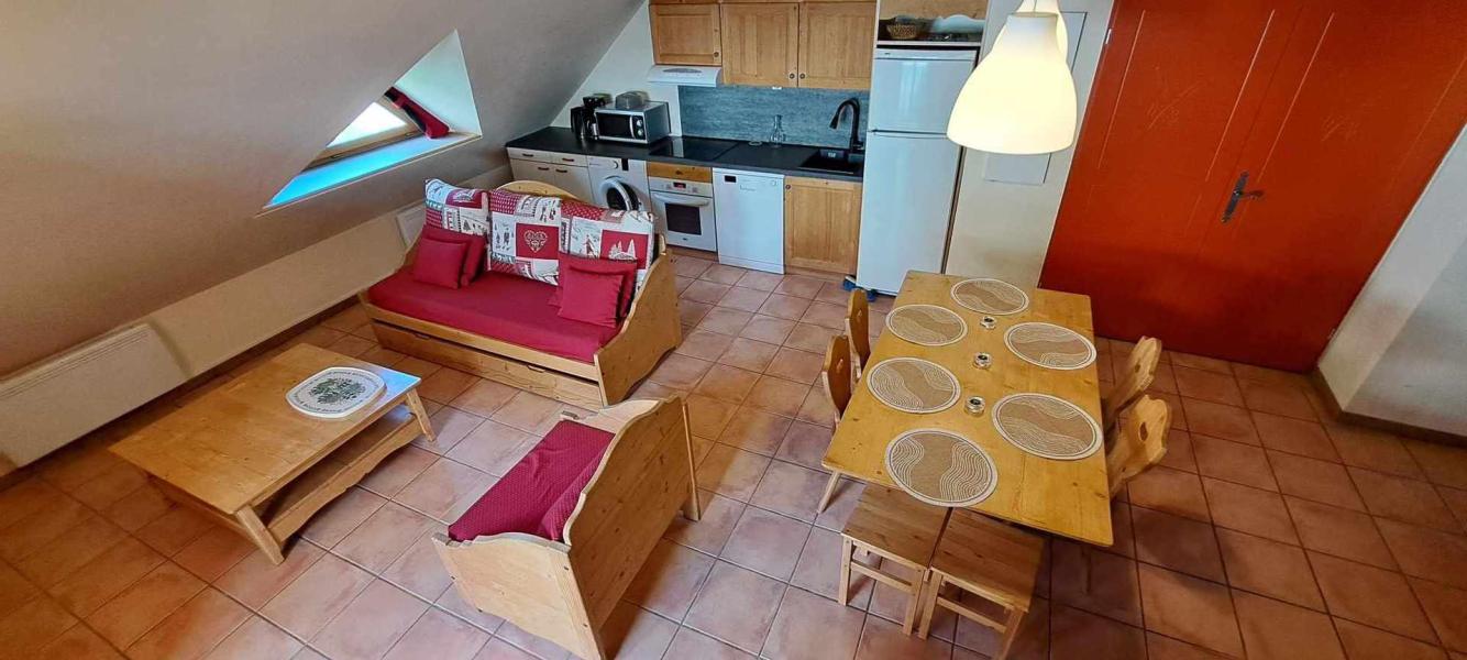 Holiday in mountain resort 2 room duplex apartment 6 people (2H204) - Résidence Les Chalets de Praroustan - Pra Loup - Living room