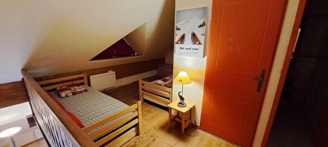 Urlaub in den Bergen 2 Zimmer Maisonettewohnung für 6 Personen (2H204) - Résidence Les Chalets de Praroustan - Pra Loup - Offener Schlafbereich