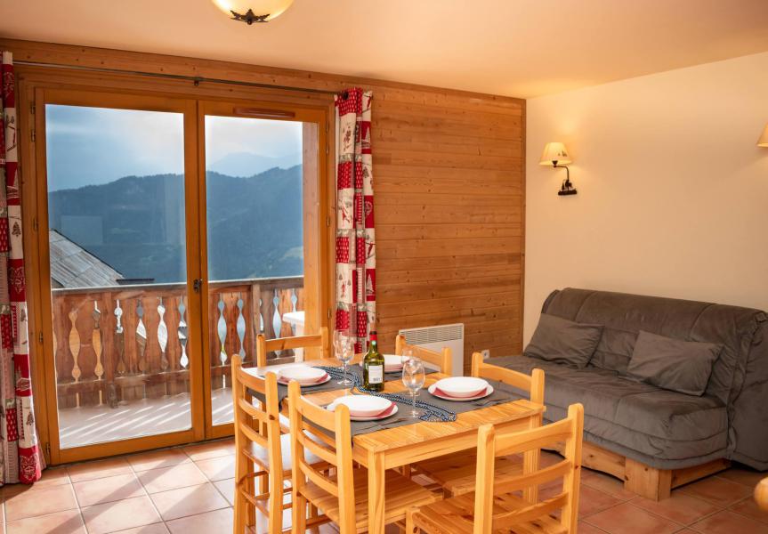 Urlaub in den Bergen Résidence Les Chalets de Praroustan - Pra Loup - Wohnzimmer