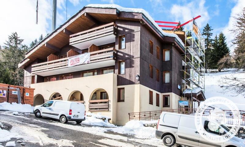 Skiverleih 2-Zimmer-Appartment für 5 Personen (Confort 35m²-1) - Résidence les Chalets de Valmorel - MH - Valmorel - Draußen im Sommer