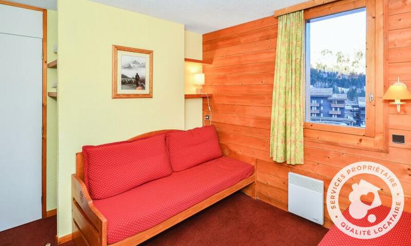 Ski verhuur Studio 4 personen (Confort 28m²) - Résidence les Chalets de Valmorel - MH - Valmorel - Buiten zomer