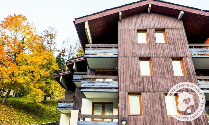 Ski verhuur Studio 4 personen (Confort 28m²) - Résidence les Chalets de Valmorel - MH - Valmorel - Buiten zomer