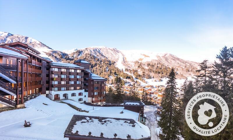 Ski verhuur Appartement 2 kamers 5 personen (Confort 30m²) - Résidence les Chalets de Valmorel - MH - Valmorel - Buiten zomer