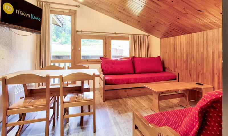 Urlaub in den Bergen 2-Zimmer-Appartment für 5 Personen (Sélection 30m²) - Résidence les Chalets de Valmorel - MH - Valmorel - Draußen im Sommer