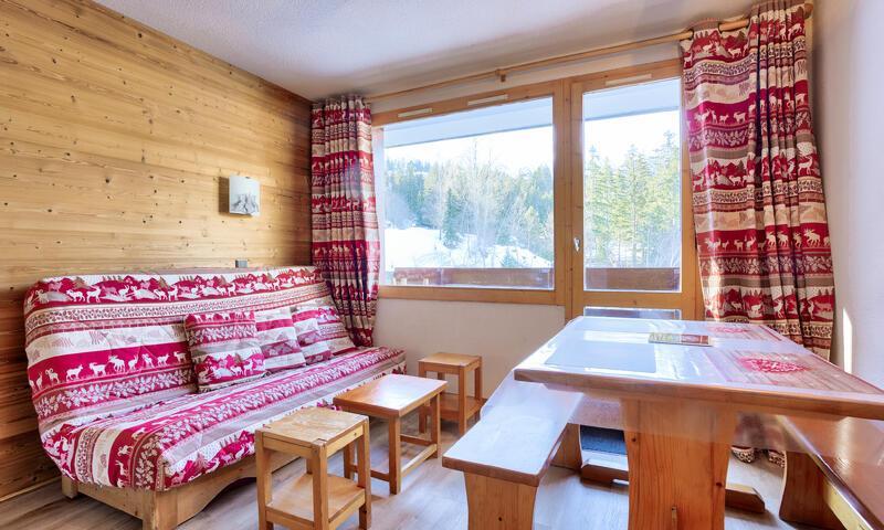 Urlaub in den Bergen 2-Zimmer-Appartment für 4 Personen (Confort 35m²-1) - Résidence les Chalets de Valmorel - MH - Valmorel - Draußen im Sommer