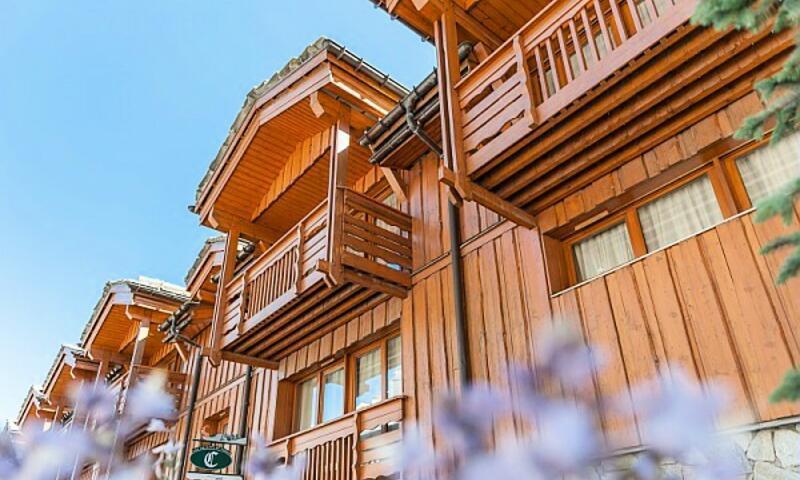 Wynajem na narty Résidence les Chalets du Forum - MH - Courchevel - Na zewnątrz latem