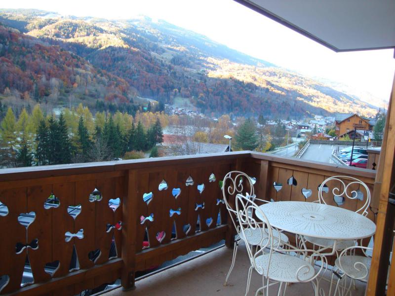 Urlaub in den Bergen 2-Zimmer-Appartment für 4 Personen (D2) - Résidence les Chalets du Ponthier - Courchevel - Balkon