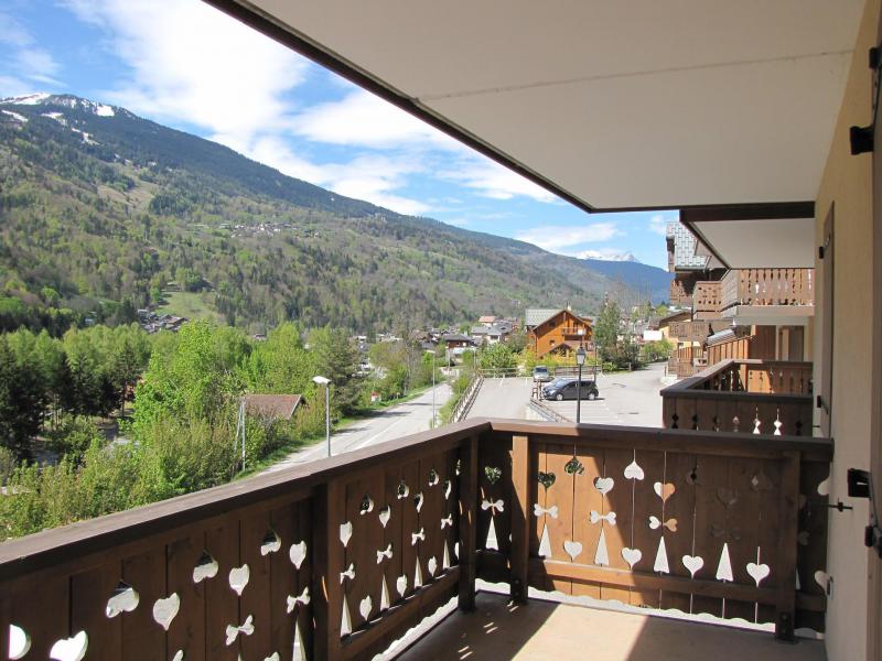 Vacaciones en montaña Apartamento 2 piezas para 4 personas (D2) - Résidence les Chalets du Ponthier - Courchevel - Balcón