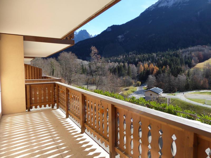 Vakantie in de bergen Appartement 3 kamers mezzanine 6 personen (D1) - Résidence les Chalets du Ponthier - Courchevel - Terras