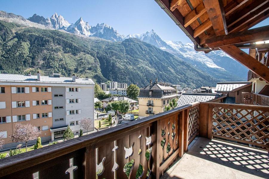 Urlaub in den Bergen 4 Zimmer Maisonettewohnung für 6 Personen (Neva) - Résidence les Chalets du Savoy - Chamonix - Draußen im Sommer