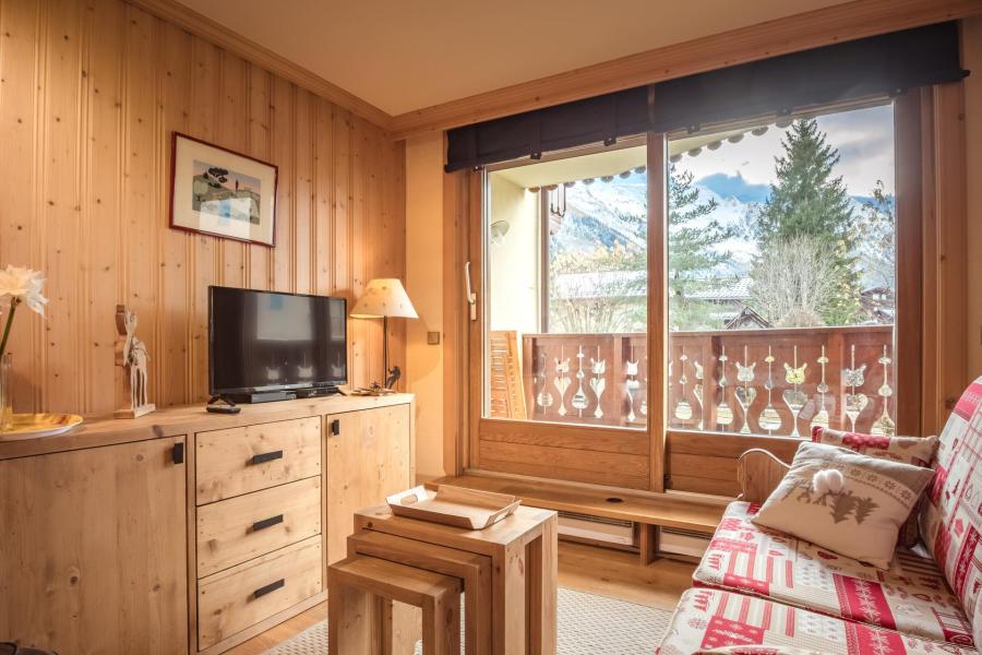 Urlaub in den Bergen 2-Zimmer-Appartment für 4 Personen (Samarachx) - Résidence les Chalets du Savoy - Kashmir - Chamonix - Wohnzimmer