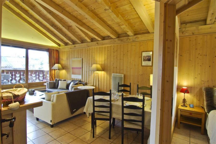 Urlaub in den Bergen 3-Zimmer-Appartment für 6 Personen (Volga) - Résidence les Chalets du Savoy - Kashmir - Chamonix - Wohnzimmer