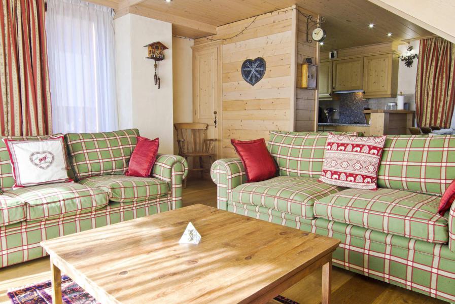 Vacances en montagne Appartement duplex 4 pièces 6 personnes (Neva) - Résidence les Chalets du Savoy - Kashmir - Chamonix - Séjour