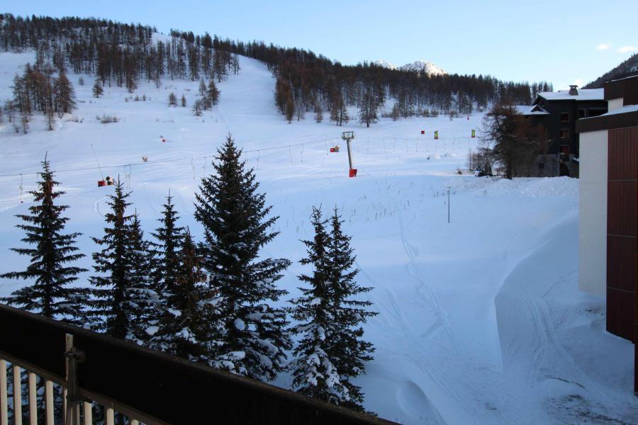 Urlaub in den Bergen 2-Zimmer-Berghütte für 6 Personen (329-2) - Résidence les Chalmettes 1 - Montgenèvre - Terrasse