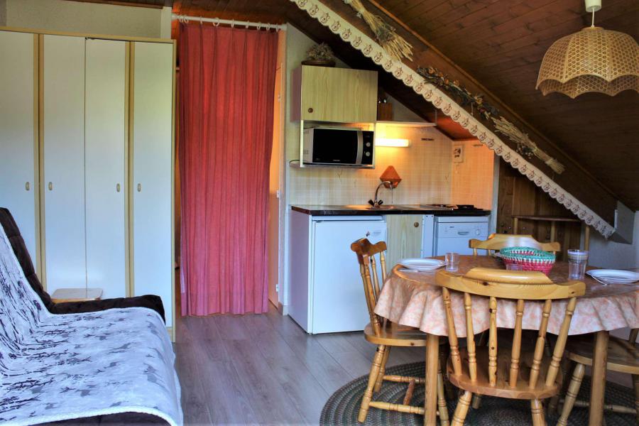 Urlaub in den Bergen Studio Schlafnische 4 Personen (67) - Résidence les Chamois - Risoul - Wohnzimmer