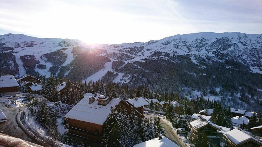 Urlaub in den Bergen 6-Zimmer-Appartment für 10 Personen (30) - Résidence les Chandonnelles II - Méribel - Terrasse