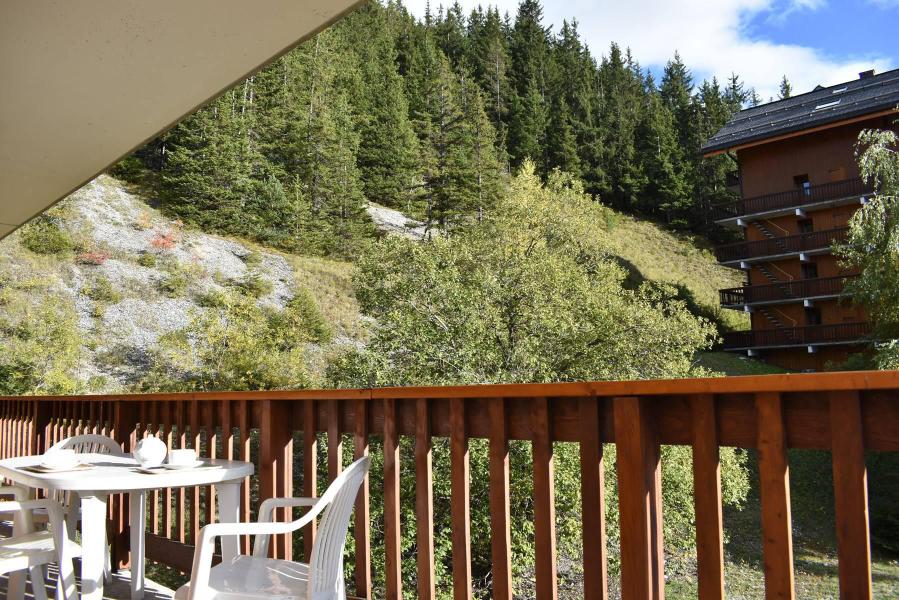 Vacances en montagne Appartement 2 pièces 5 personnes (P16) - Résidence les Chandonnelles II - Méribel - Terrasse