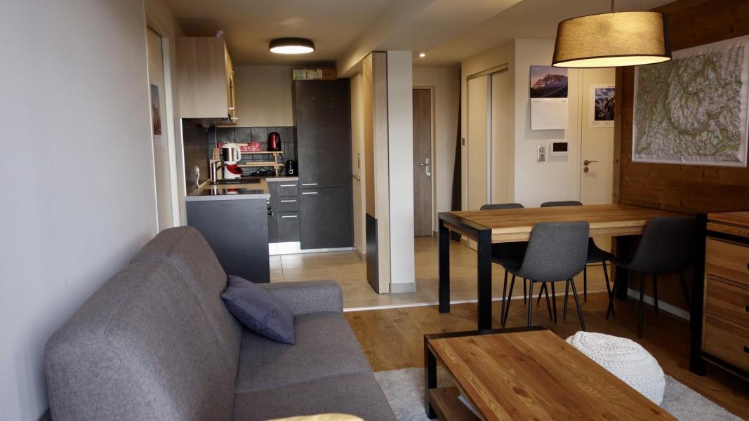 Vacanze in montagna Appartamento 3 stanze per 6 persone (318) - Résidence Les Chardons - Les Arcs - Soggiorno