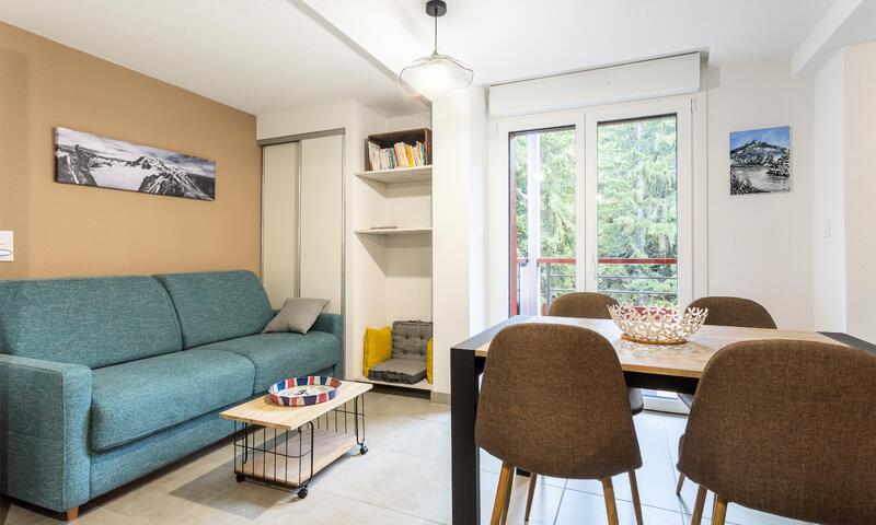 Wynajem na narty Apartament 2 pokojowy 5 osób (Confort 37m²) - Résidence les Chardons - MH - Les Arcs - Na zewnątrz latem