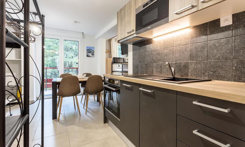 Vakantie in de bergen Appartement 2 kamers 5 personen (Confort 37m²) - Résidence les Chardons - MH - Les Arcs - Buiten zomer