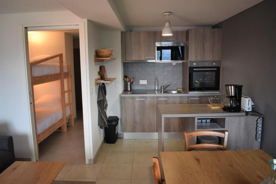 Vacanze in montagna Studio con alcova per 4 persone (111) - Résidence Les Chardons - Les Arcs - Soggiorno
