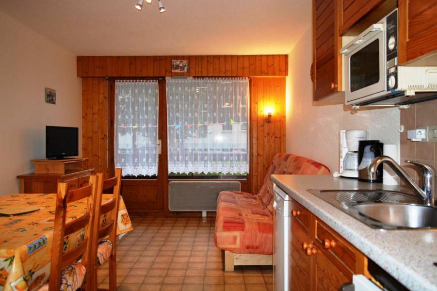 Urlaub in den Bergen 2-Zimmer-Holzhütte für 6 Personen (004) - Résidence les Charmettes - Le Grand Bornand - Kochnische