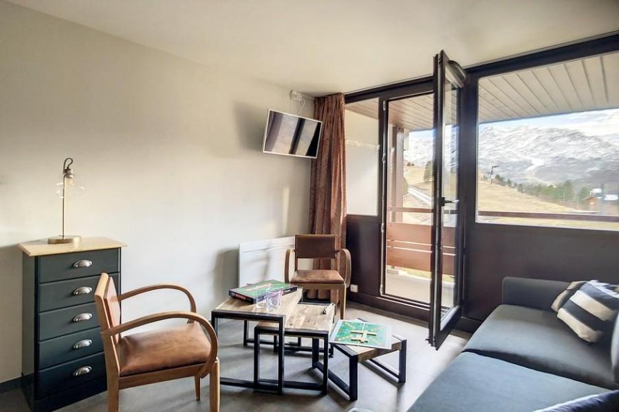 Vakantie in de bergen Appartement 2 kamers 6 personen (310) - Résidence les Charmettes - Les Menuires - Woonkamer