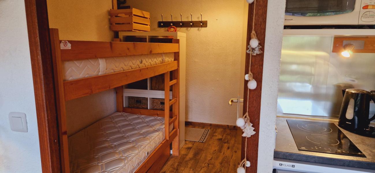 Urlaub in den Bergen Studio Schlafnische 4 Personen (318) - Résidence les Charmettes - Montalbert - Offener Schlafbereich