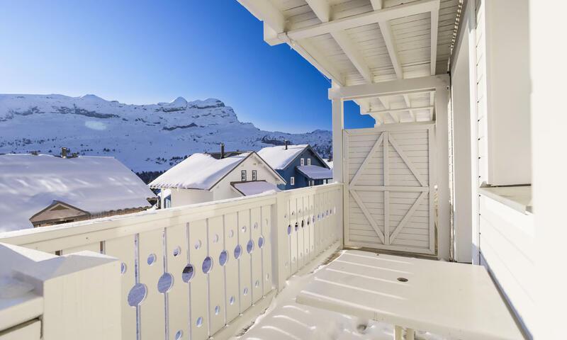 Urlaub in den Bergen 3-Zimmer-Appartment für 8 Personen (Confort 60m²-1) - Résidence les Châteaux de Crans - Maeva Home - Flaine - Draußen im Sommer