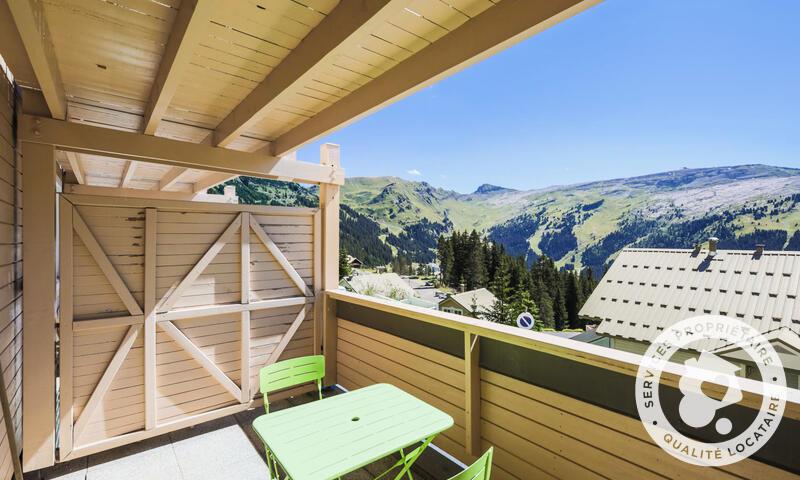 Rent in ski resort Studio 4 people (Confort 27m²-1) - Résidence les Châteaux de Crans - MH - Flaine - Summer outside