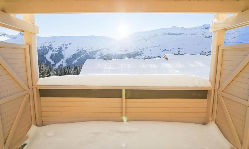 Holiday in mountain resort Studio 4 people (Confort 27m²-1) - Résidence les Châteaux de Crans - MH - Flaine - Summer outside