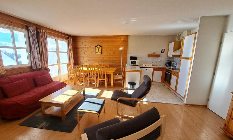 Wynajem na narty Apartament 3 pokojowy 8 osób (Confort 60m²-1) - Résidence les Châteaux de Crans - MH - Flaine - Na zewnątrz latem