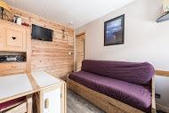 Vakantie in de bergen Appartement 2 kamers 4 personen (213) - Résidence Les Chaudes Almes - Tignes - Woonkamer
